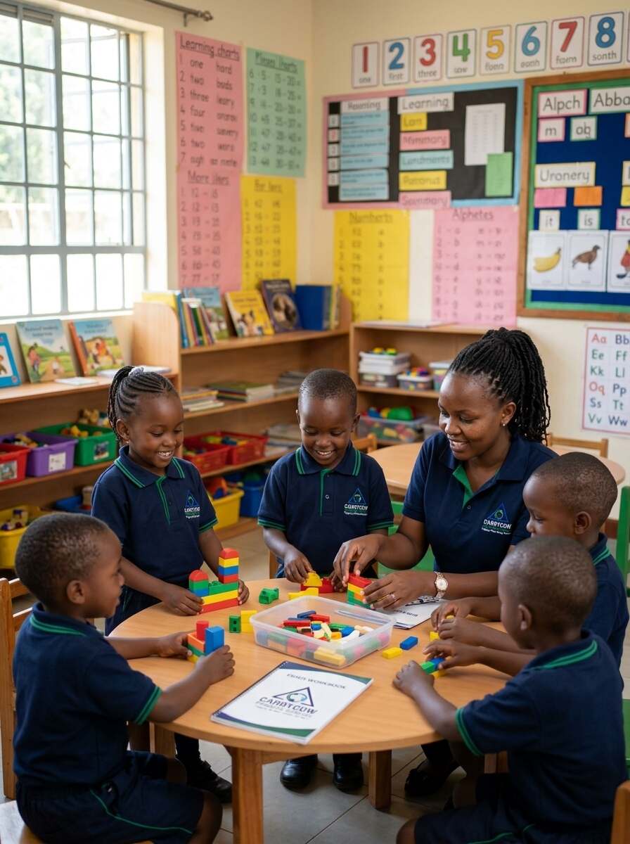 PP2 classroom learning charts